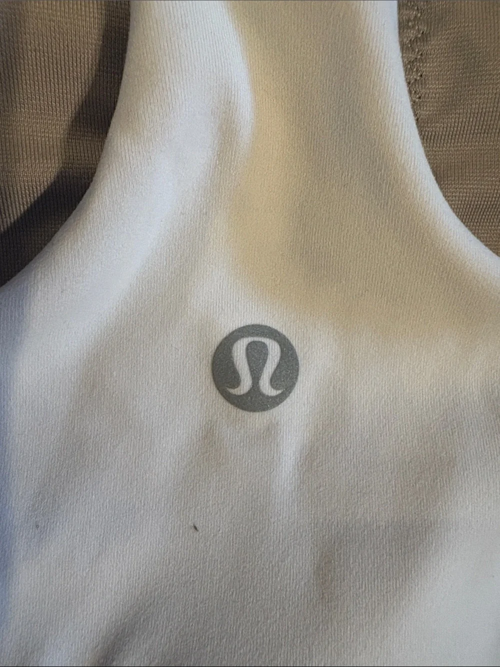 🎉Lululemon athletica White Racerback Sports Bra